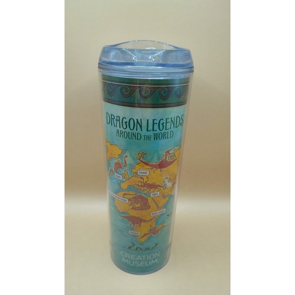 CREATION MUSEUM Dragon Legends Around the World 24 OZ Travel Tumbler